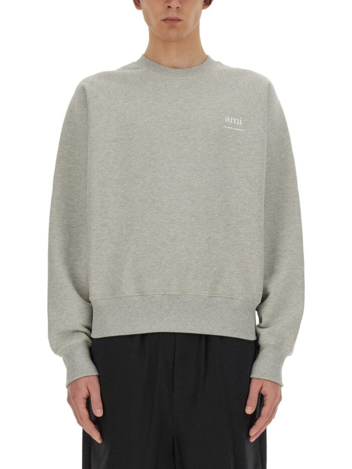 AMI PARIS SWEATSHIRT WITH LOGO