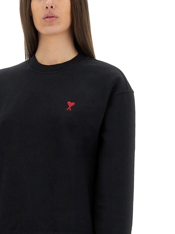 AMI PARIS SWEATSHIRT WITH LOGO
