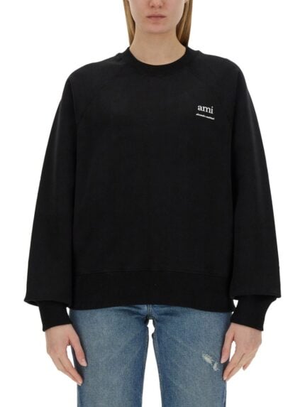 AMI PARIS SWEATSHIRT WITH LOGO
