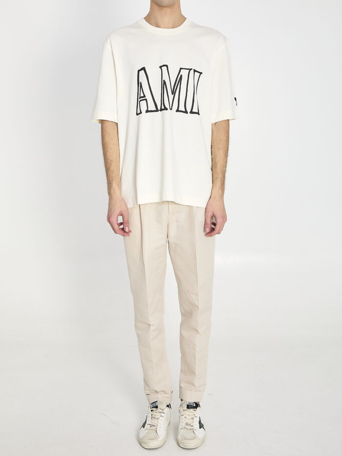 Ami Paris T-shirt in cotton