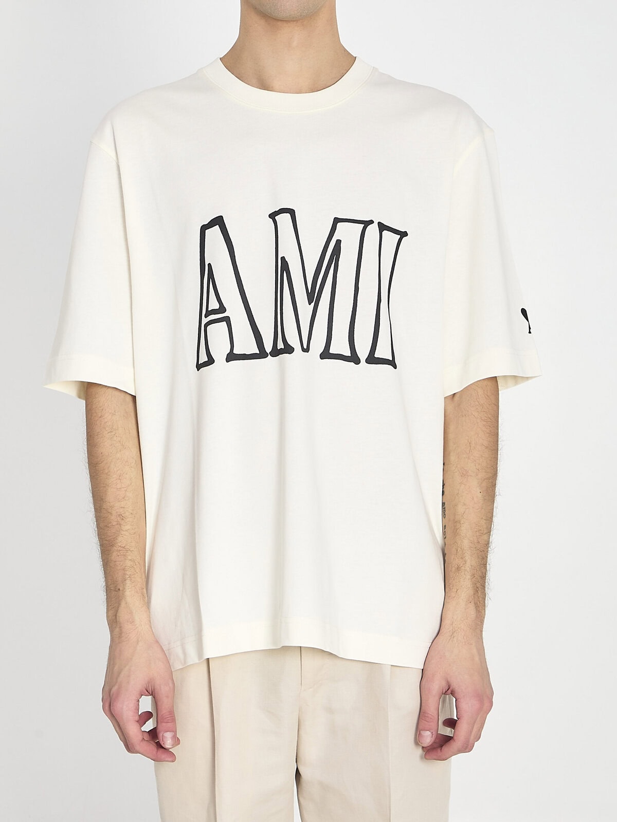 Ami Paris T-shirt in cotton