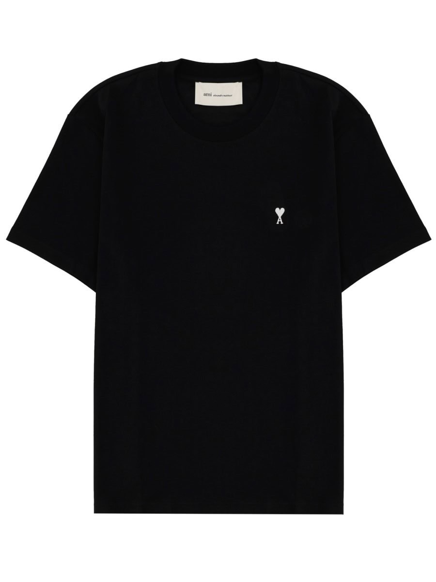 AMI PARIS T-SHIRT WITH LOGO