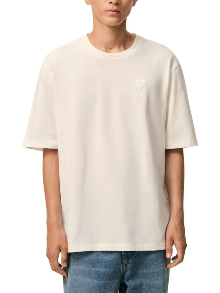 AMI PARIS T-SHIRT WITH LOGO