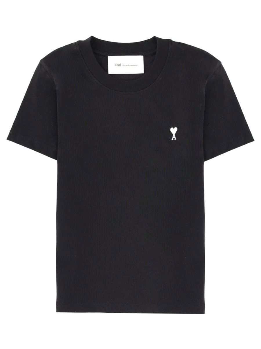 AMI PARIS T-SHIRT WITH LOGO