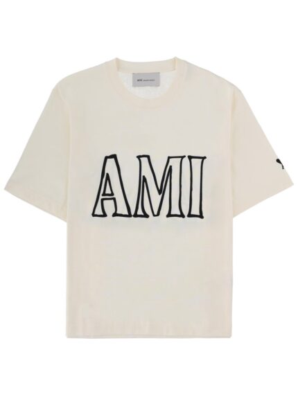 AMI PARIS T-SHIRT WITH LOGO