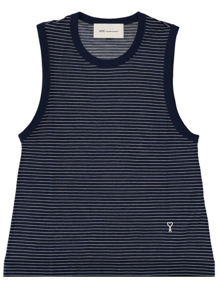 AMI PARIS TANK TOP CON LOGO