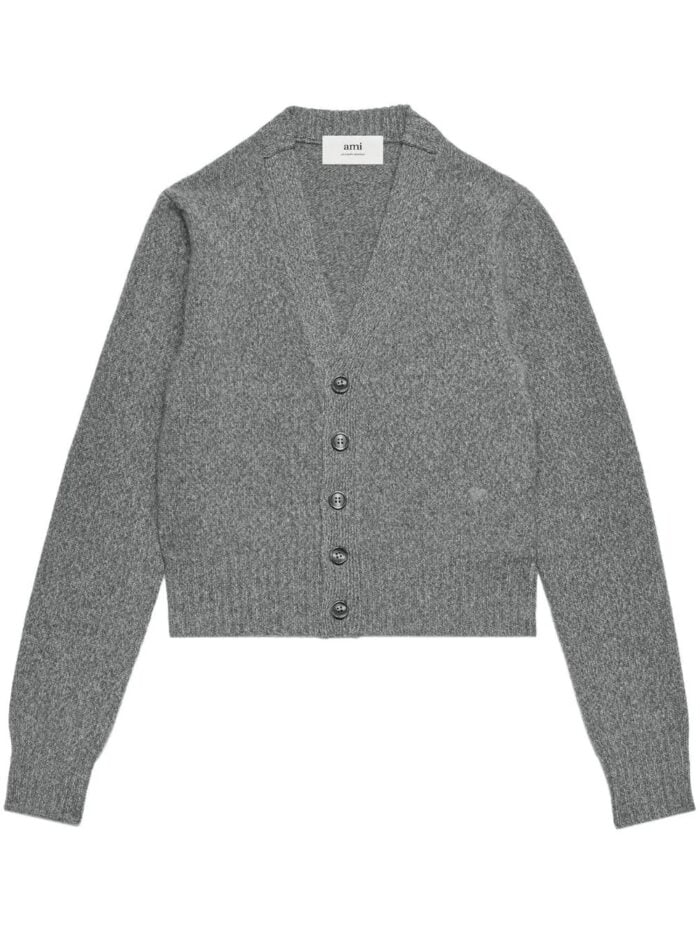 AMI PARIS Tonal Adc Cardigan