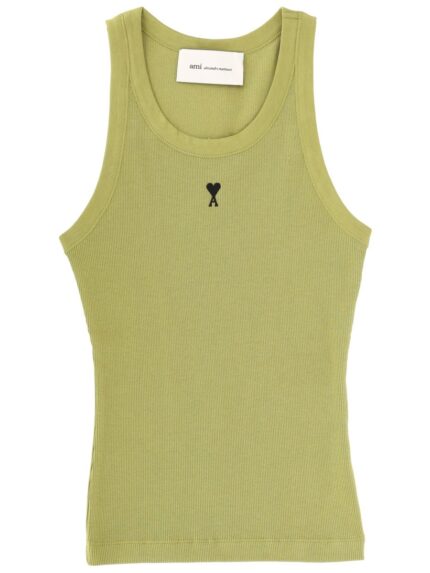 AMI PARIS TOPS WITH LOGO