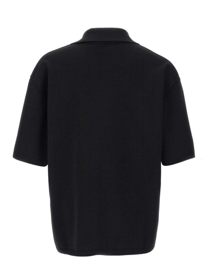 AMI PARIS V-NECK POLO SHIRT