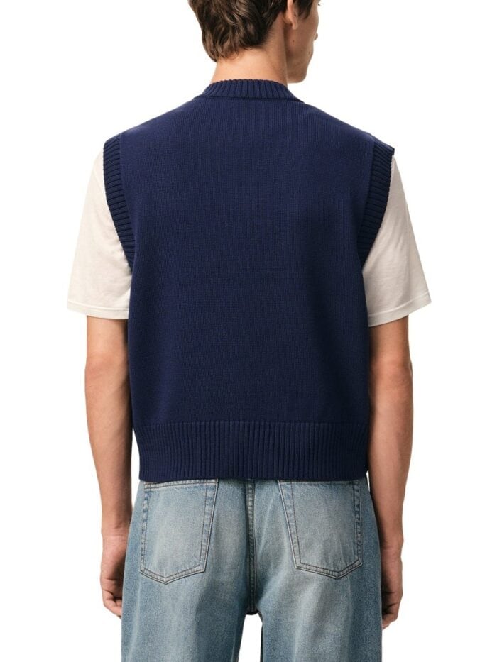 AMI PARIS VESTS WITH LOGO