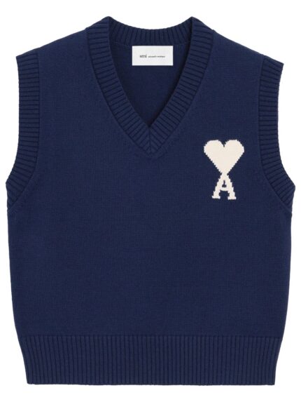 AMI PARIS VESTS WITH LOGO