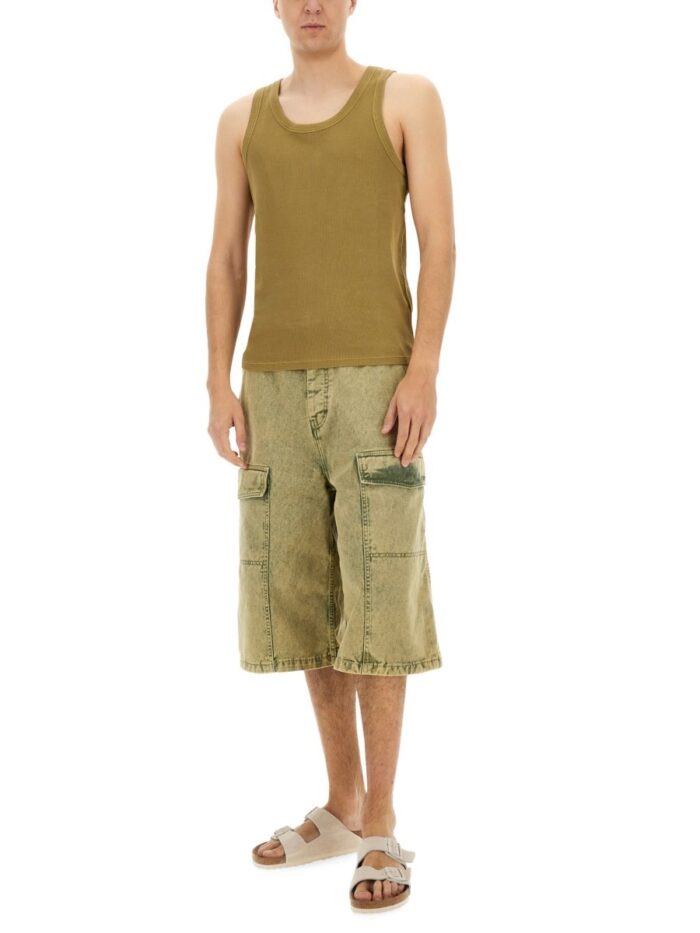 AMI PARIS WIDE FIT CARGO SHORTS