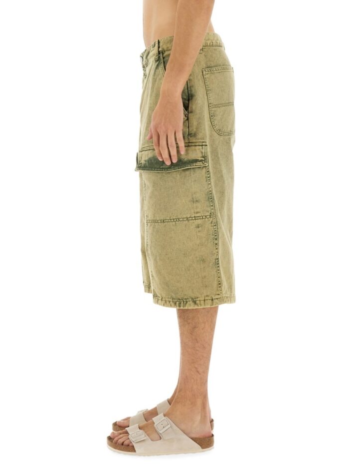 AMI PARIS WIDE FIT CARGO SHORTS
