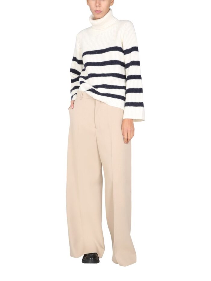 AMI PARIS WIDE LEG TROUSERS