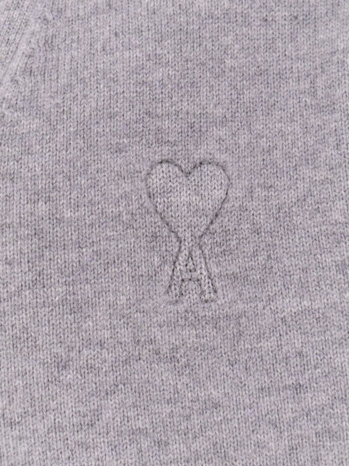 AMI PARIS Wool And Cashmere Cardigan