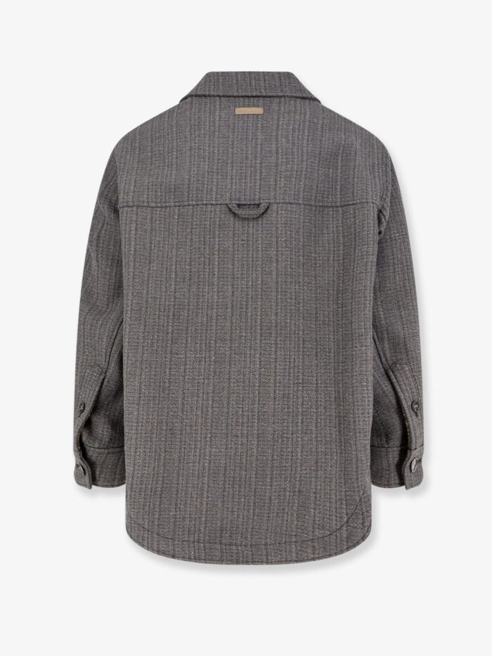 AMI PARIS Wool Blend Overshirt