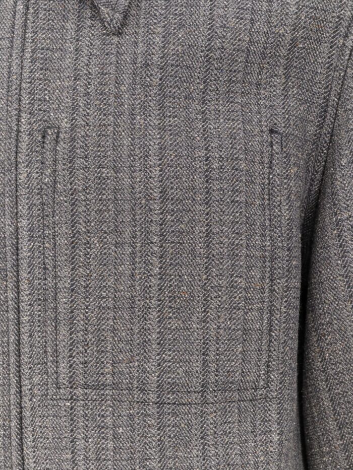 AMI PARIS Wool Blend Overshirt