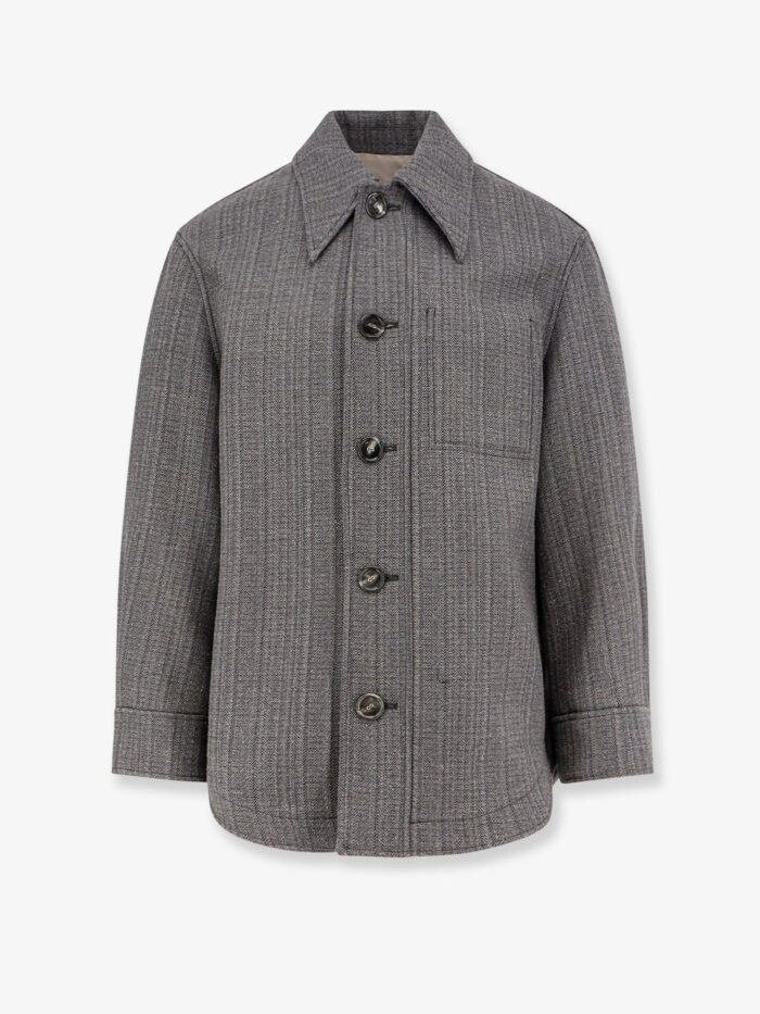 AMI PARIS Wool Blend Overshirt