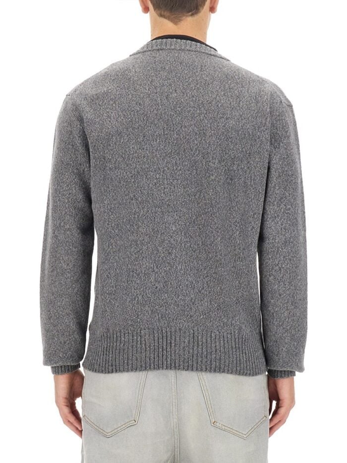AMI PARIS WOOL CARDIGAN