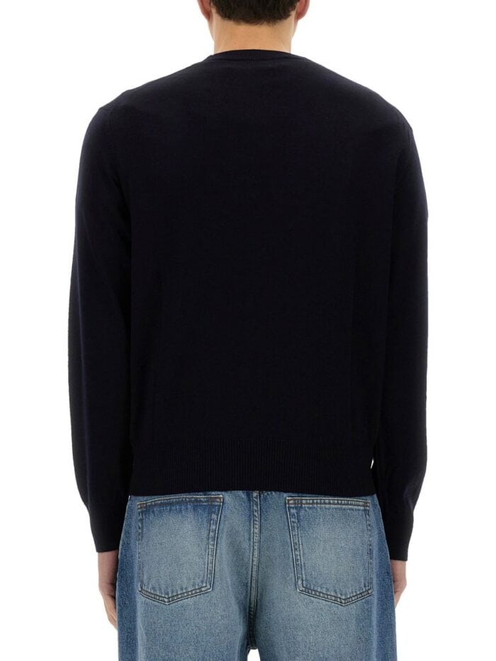 AMI PARIS WOOL CARDIGAN