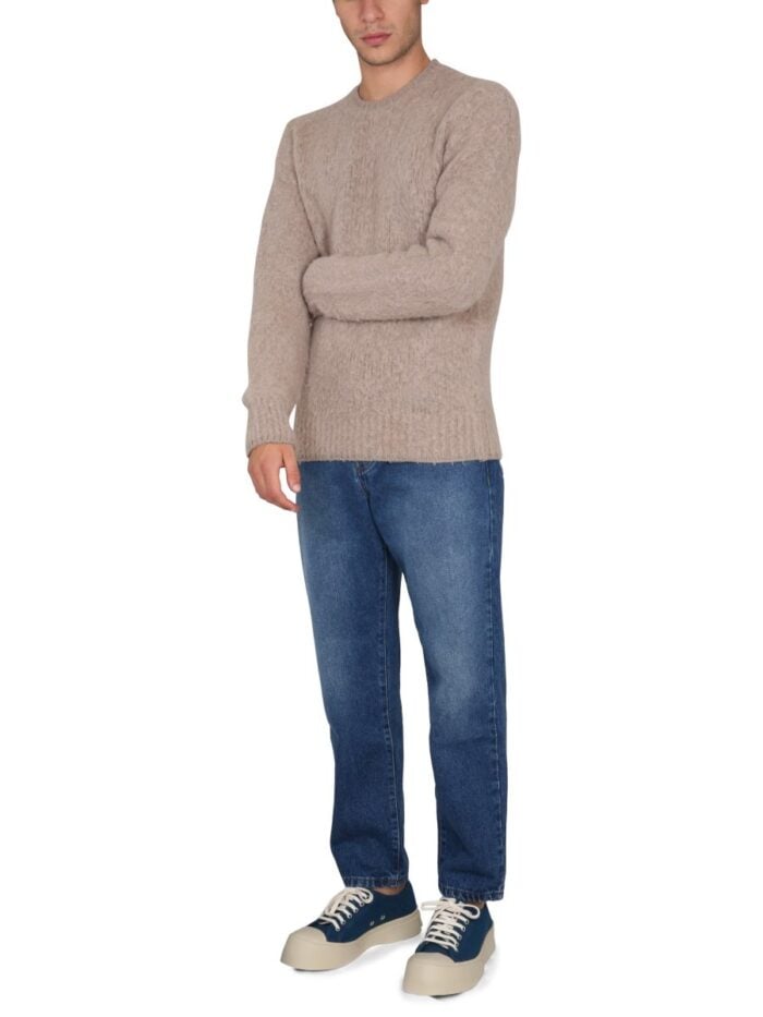 AMI PARIS WOOL JERSEY.