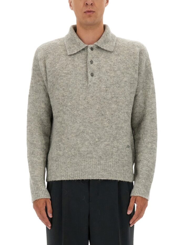 AMI PARIS WOOL POLO.