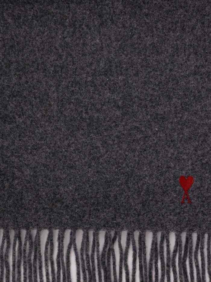 AMI PARIS Wool Scarf