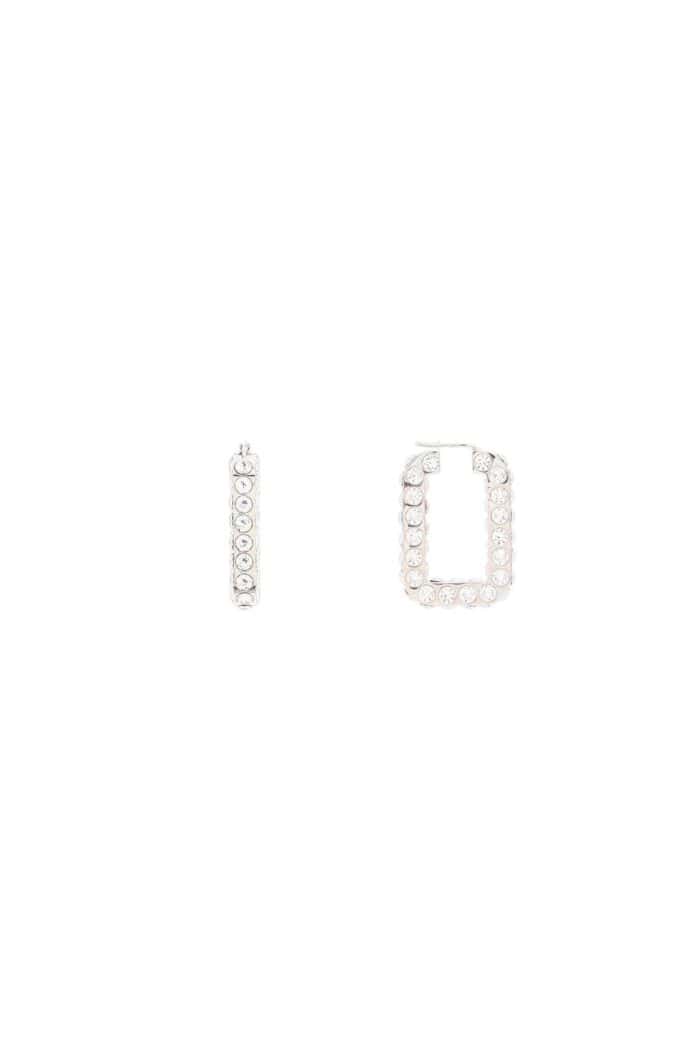 AMINA MUADDI Charlotte Earrings With Crystals