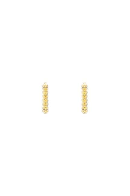 AMINA MUADDI Charlotte Earrings With Crystals