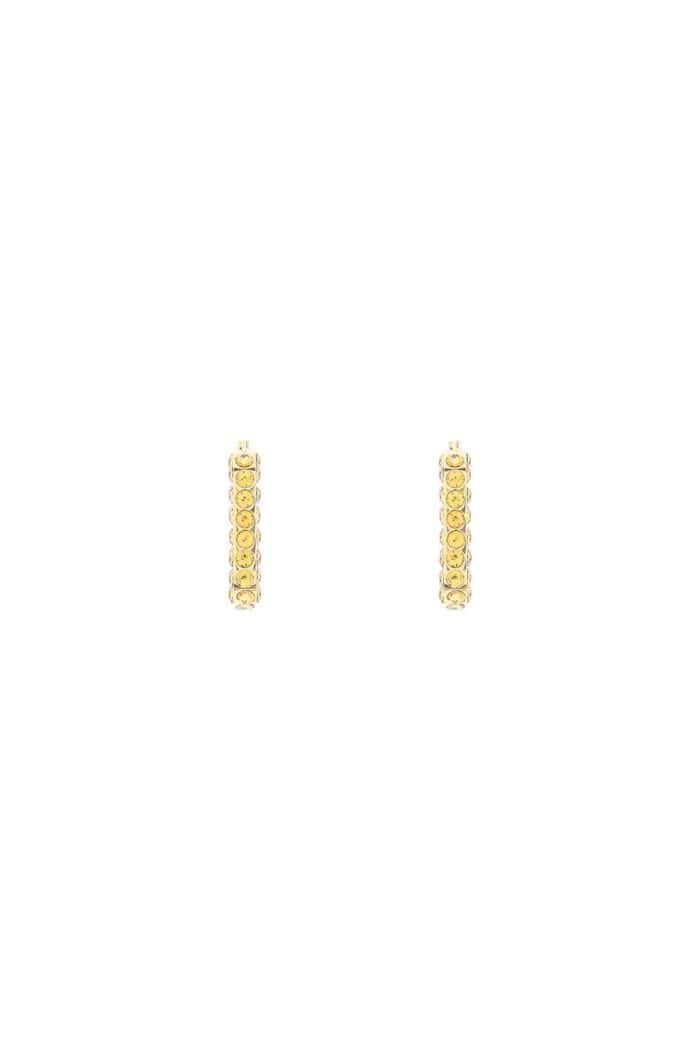 AMINA MUADDI Charlotte Earrings With Crystals