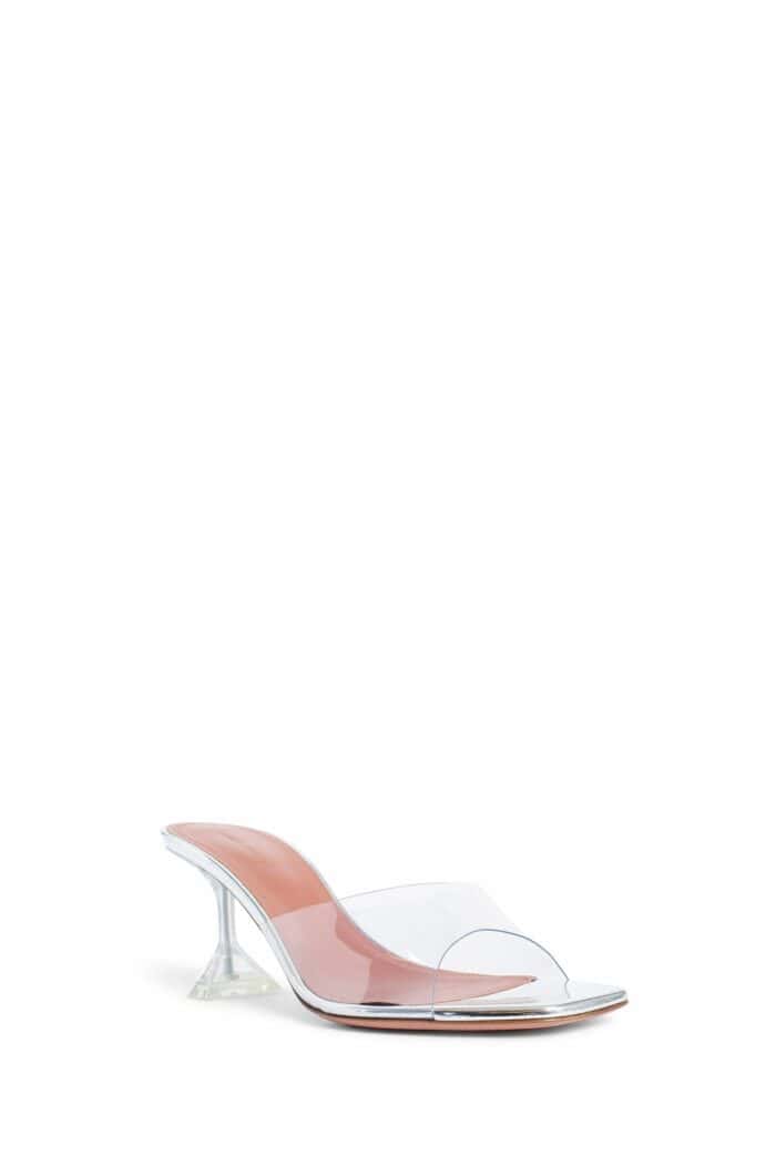 AMINA MUADDI Lupita Glass Pvc Mules