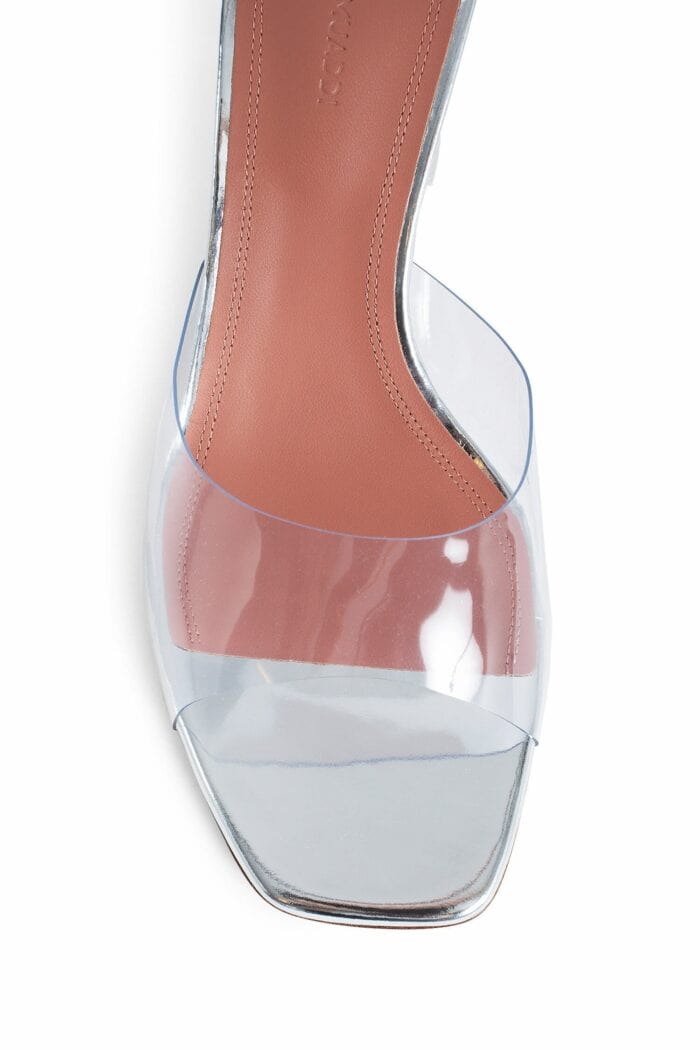 AMINA MUADDI Lupita Glass Pvc Mules