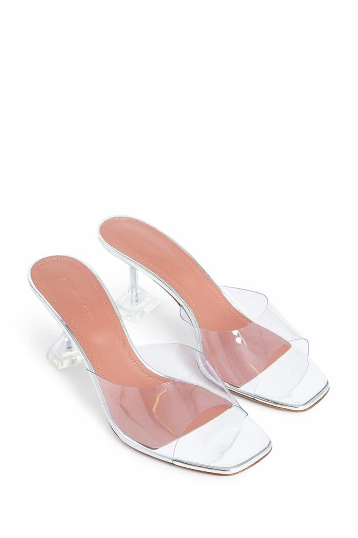 AMINA MUADDI Lupita Glass Pvc Mules