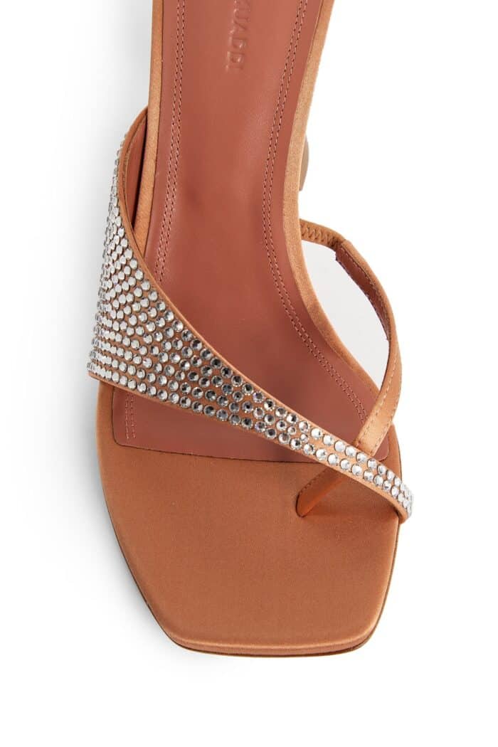 AMINA MUADDI Shiona Slipper Crystals 95 Mules