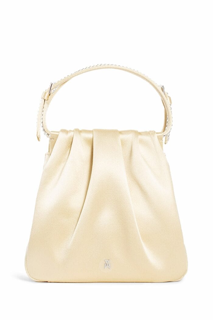 AMINA MUADDI Vittoria Crystal Top Handle Bag