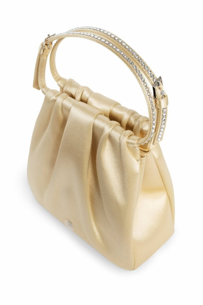 AMINA MUADDI Vittoria Crystal Top Handle Bag