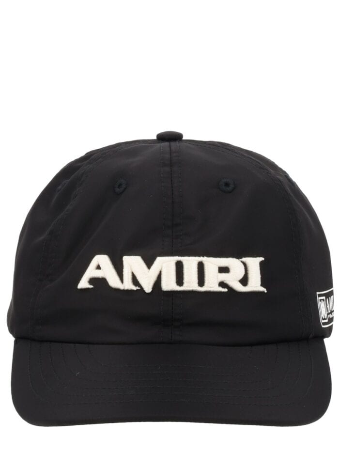 amiri baseball hat with logo AMIRI BASEBALL HAT WITH LOGO