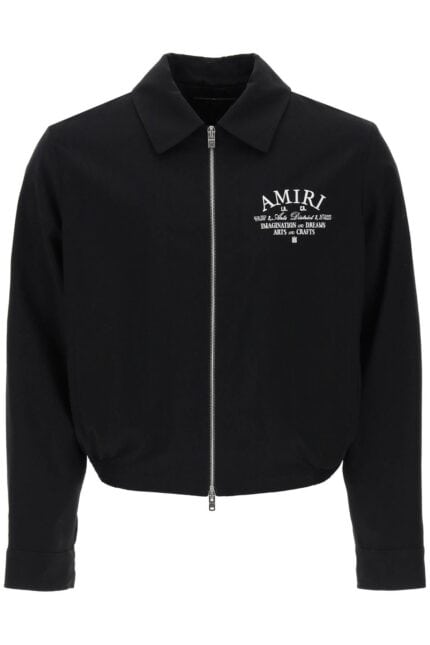 Amiri Blouson Jacket With Arts District Embroidery