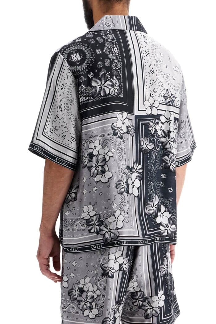AMIRI Bowling Shirt With Bandana