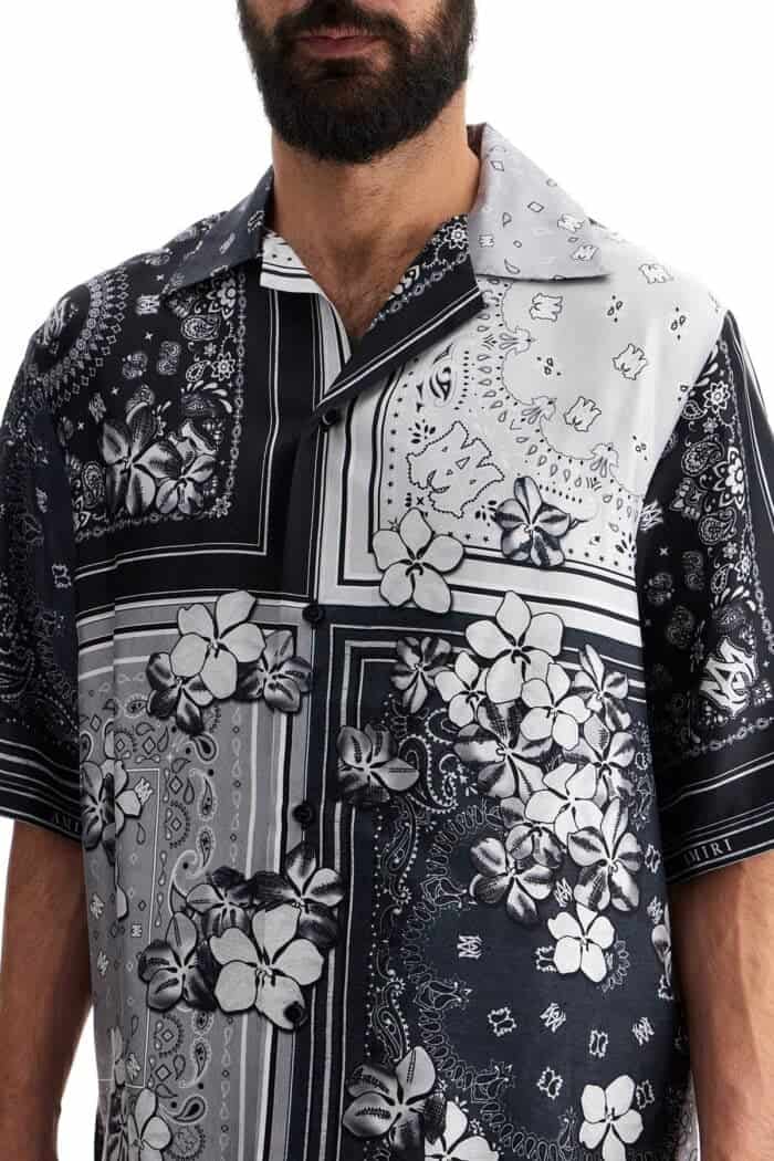 AMIRI Bowling Shirt With Bandana