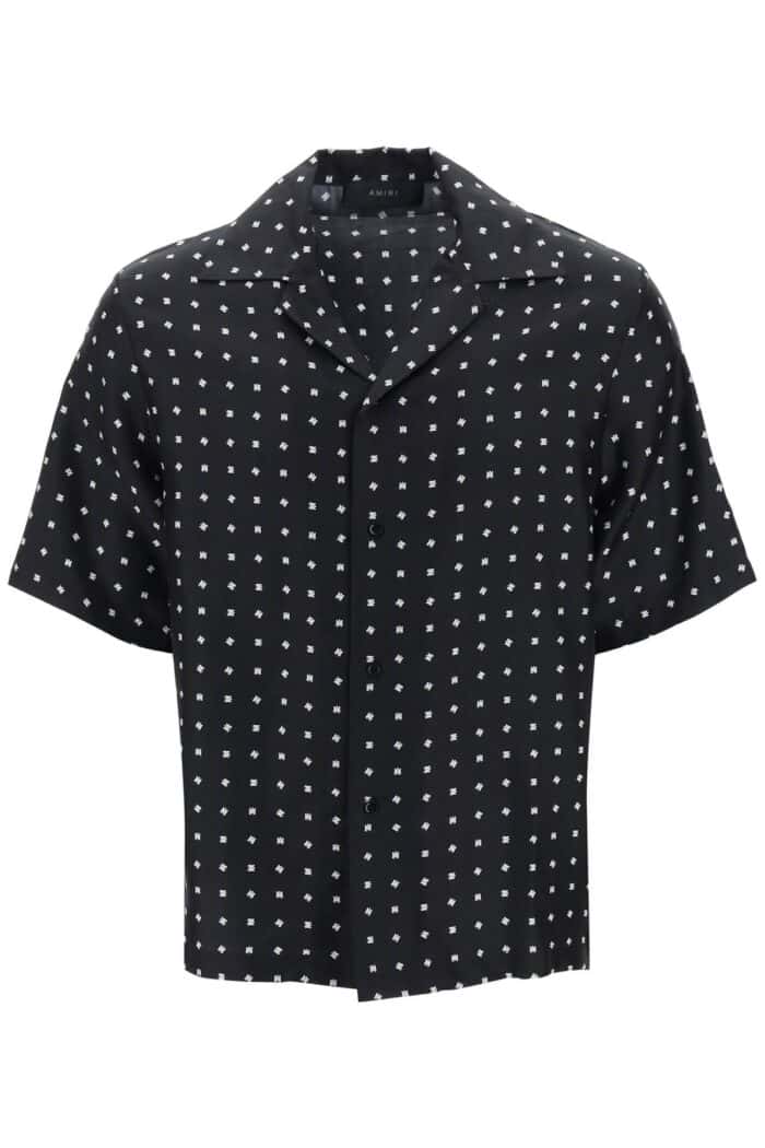 Amiri Bowling Shirt With Logo Motif