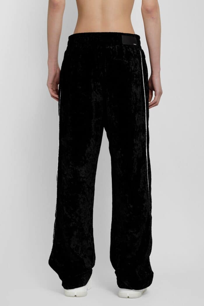 amiri crushed velvet tracket pants AMIRI Crushed Velvet Tracket Pants