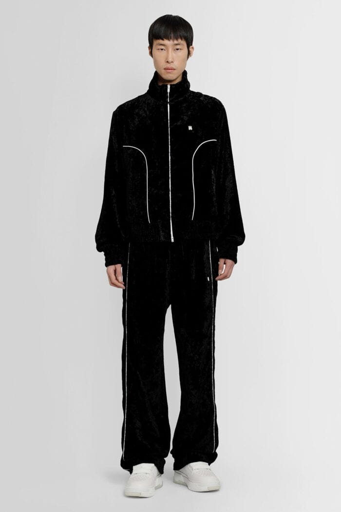 amiri crushed velvet tracket pants AMIRI Crushed Velvet Tracket Pants