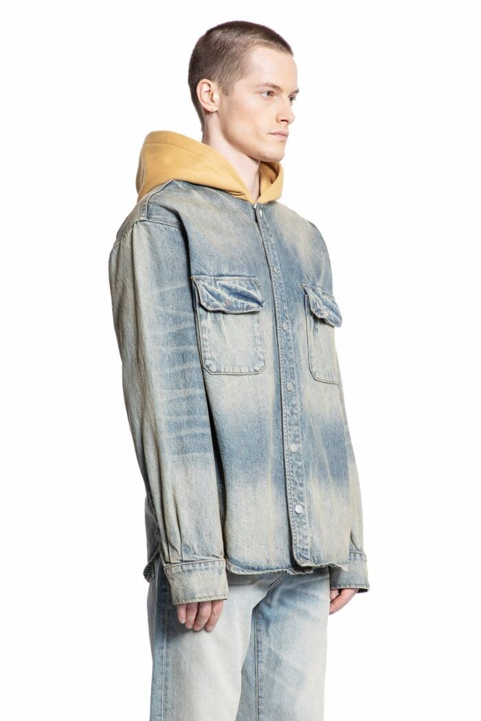 AMIRI Denim Hooded Overshirt