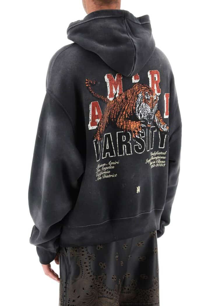 Amiri Hoodie With Vintage Tiger Print