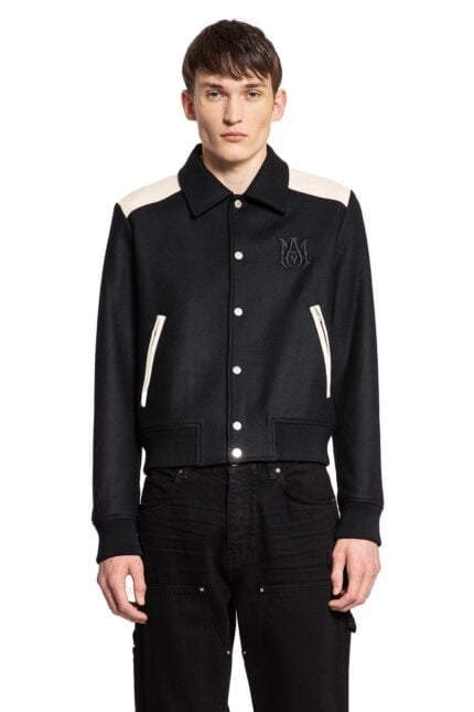 AMIRI Ma Monogram Varsity Jacket