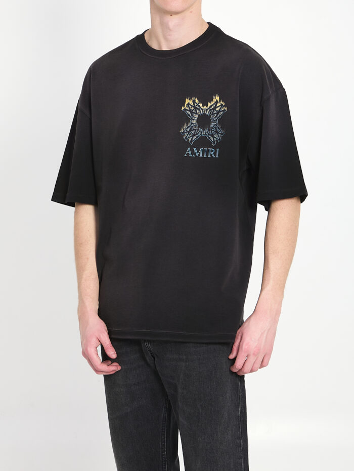 Amiri MA Quad Flames oversized T-shirt