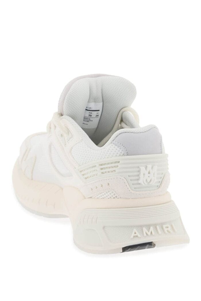 Amiri Mesh And Leather Ma Sneakers In 9