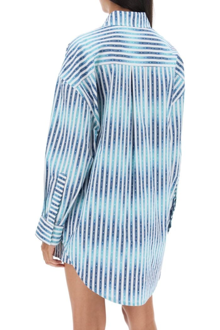 Amiri Oversized Striped Shirt