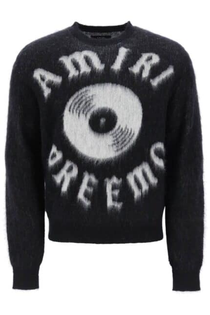 Amiri Premier Record Brushed-yarn Sweater